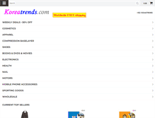 Tablet Screenshot of koreatrends.com
